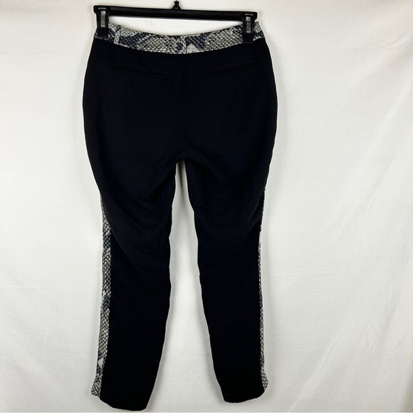 DVF snack print silk wool blend pants size 2 - Picture 7 of 8